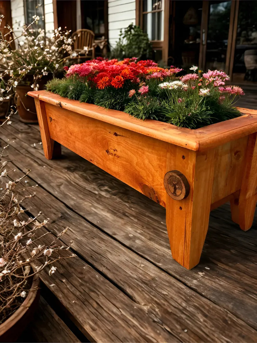 Jardinera Macetero Rectangular Grande