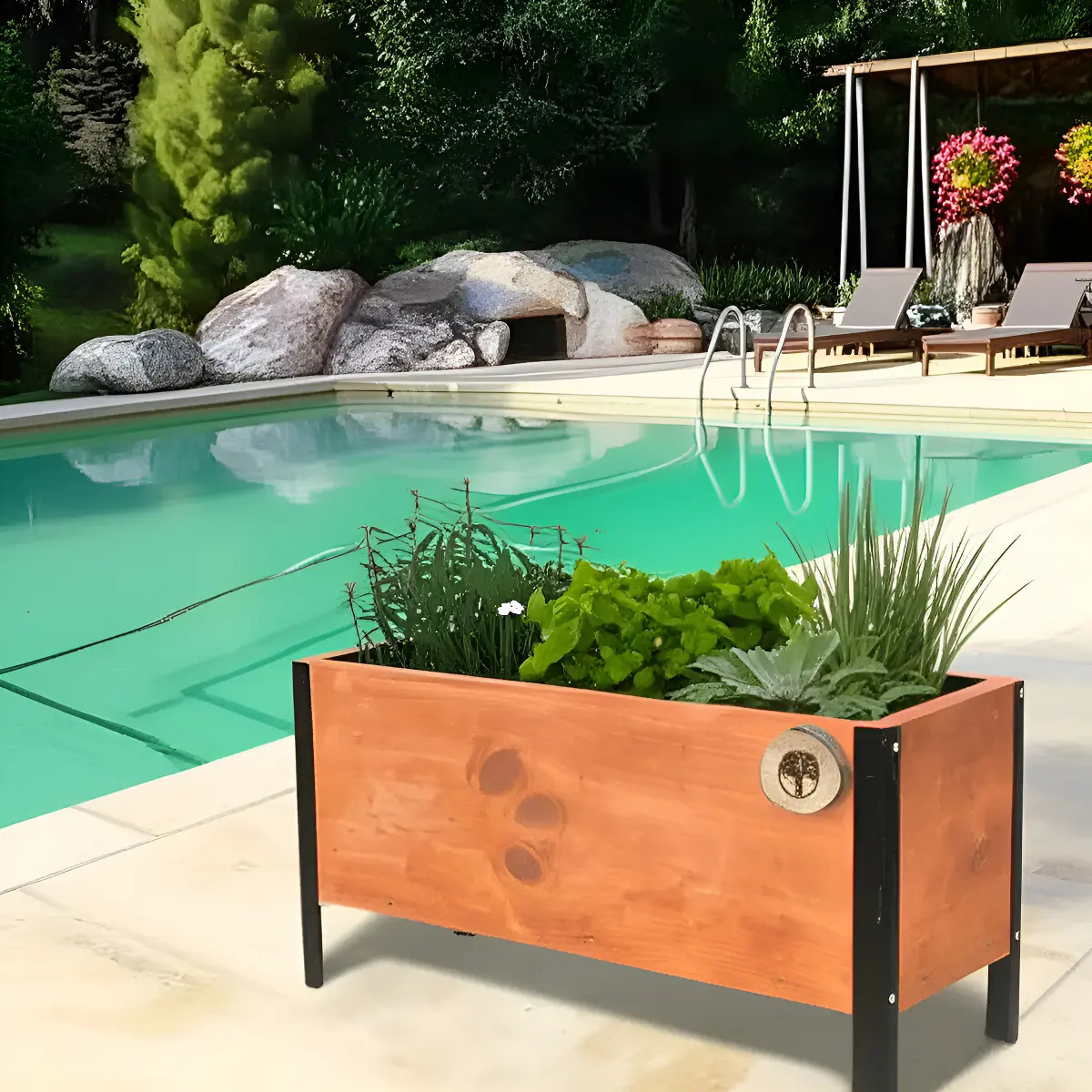 Jardinera Rectangular 60cm